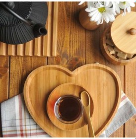 Resim Bambum Amor Kalp Tepsi Küçük 