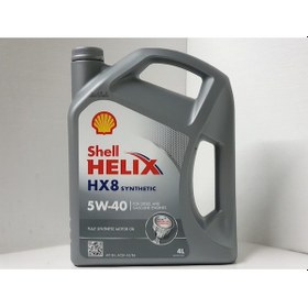 Resim Shell Helix Hx8 5W- 40 Tam Sentetik Motor Yağı 4 L 