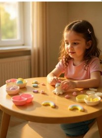 Resim Faber Castell Unicorn Oyun Hamuru Seti Çok Renkli 
