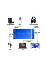 Resim Usb 3.0 Video Capture Hdmi 4k 60 Fps Hdmi Video Kayıt 