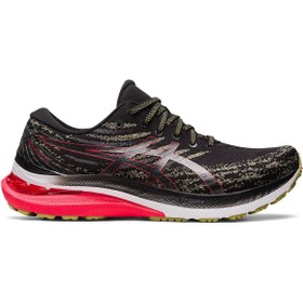 Resim Asics Siyah - Kırmızı Erkek Koşu Ayakkabısı 1011B440-006 GEL-KAYANO 29 Asics