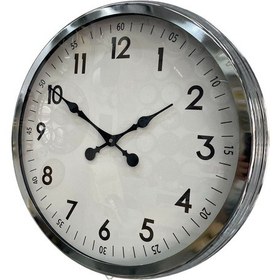 Resim Büro Ev Ofis Hediyesi İçin 60cm Krom Metal Zarif Duvar Saati Diğer 