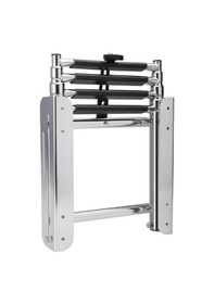 Resim Erol Teleskopik Merdiven 4 Basamaklı Platform Altı Kızaklı 254x1150 mm 