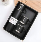 Resim Genel Markalar Vakum Paslanmaz Çelik Termos Bardak Açık Sıcak Su Termal Termos Ofis Iş Tarzı Termos Şişe 