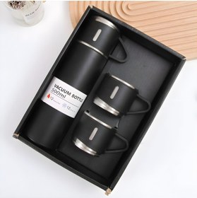 Resim Genel Markalar Vakum Paslanmaz Çelik Termos Bardak Açık Sıcak Su Termal Termos Ofis Iş Tarzı Termos Şişe 