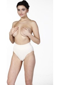 Resim Karın Toparlayıcı Slip Korse Ten Rengi . Siyah 