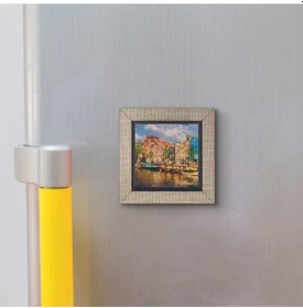 Resim Hollanda Görseli Baskılı Mdf Magnet 7x7 189 