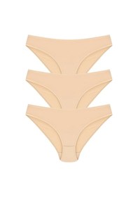 Resim Papatya 12 Adet Ten Rengi Bikini Külot Ten 