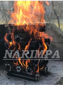 Resim Briket Şömine Odunu 20 Kg- Yüksek Kalorili - Tamamen Doğal N11.3133 