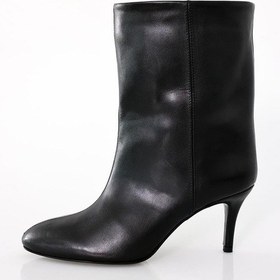 Resim Siyah Topuklu Klasik Bot 25163 Siyah 