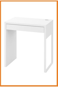 Resim Alony Home Micke Çekmeceli Çalışma Masası 73 X 50 Cm Beyaz 