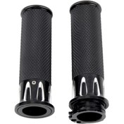 Resim Dashanshop Siyah 26mm Cnc Harley Davidson Suzuki Kawasaki Offroad Moto Tutma Sapı Gaz Kolu 