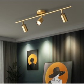Resim Riolight Led Spot 15,led Avize Eskitme Gövde 3xgu10 Duylu 5w 3000 Eskitme 