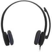 Resim LOGITECH H151 STEREO SİYAH MİKROFON KULAKLIK 981-000589 