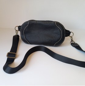Resim SOFT A Leather El Yapımı Hakiki Deri Kadın Bel Çantası 