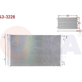 Resim Veka-43-3228 - Klıma Radyatoru Opel Astra J 1.6i A-t 2009-2016 