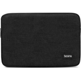 Resim Baona Baona Laptop Astar Çanta Koruyucu Kapak, Boyut: 15.6 Inç (Hafif Siyah) (Yurt Dışından) 