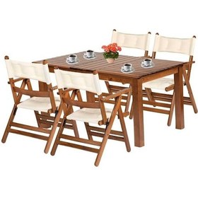 Resim Bahçeci Atina 80x140 Sabit- Atina Minderli Bahçe&Balkon Seti 