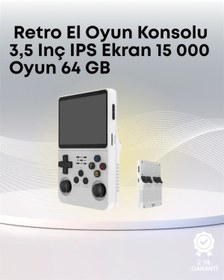 Resim shopwave R36S 64 GB Retro El Konsolu – Gelişmiş Donanım ve Özelleştirilebilir Yazılım Yapısı 