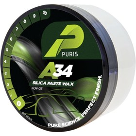 Resim PURİS Puris A34 Hızlı Parlatıcı Katı Wax Showroom Cilası 227gr 