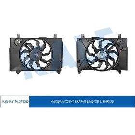 Resim Fan Motoru Davlumbazli Hyundai Accent Era 504645271 