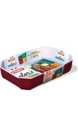 Resim Pyrex 295b005/7145 Dikdörtgen Fırın Kabı 33 X 22 X 7 Cm Kırmızı 