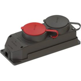 Resim Ne-Ad 3x25A 1AD. 1x16 1AD Kauçuk Grup Priz NEAD4008 