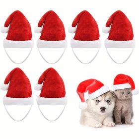 Resim 1/2/4 Adet Küçük Köpek & Kedi Noel Kostümleri - Beyaz Pençelerle Birlikte Siyah ve Beş Santa Şapkası, Ayarlanabilir Kışlık Evcil Hayvan Giysileri, İnci Pomeranyan, Çivava, Şih Tzu Yavruları için yumuşak Tatil Fotoğraf Aksesuarları, Evcil Hayvan Kostümü, Evcil Hayvan Kostümleri, Küçük Köpek İç Dolgusu, Evcil Hayvan Anıları, Küçük Köpeklere Özel Kıyafetler, Küçük Evcil Hayvan Kıyafetleri, Küçük Çocuk Giysileri, Evcil Hayvan Giyimi, Küçük Köpeklere Özel Kıyafetler, 