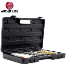 Resim Worldforce Enjektör Kanal Temizleme Fırça Seti 38 Parça Garaj Ekipmanları Hırdavat IS00-WORLDFORCE 11032 