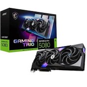 Resim MSI VGA GEFORCE RTX 5080 16G GAMING TRIO OC RTX5080 16GB GDRR7 256 B DX12 PCIE 5.0 X16 (3XDP 1XHDMI) 
