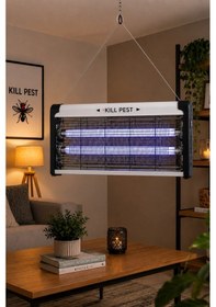 Resim Carbon Kf-6030 Sinek Öldürücü Lamba Uv Işıklı 30w Elektrikli Sivrisinek Tuzağı Işıklı Cihaz 