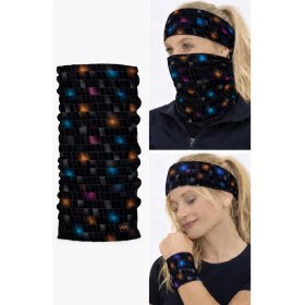 Resim Colizon Unisex Motosiklet Maskesi Bandana - Uv Korumalı Termal Outdoor Boyunluk-Buff 