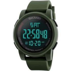 Resim Rogfer Skmeı 1257 Erkekler Moda Açık 50m Su Geçirmez Dijital Saat Spor Bilek Saati Ordu Yeşili Çok Renkli Çok Renkli 