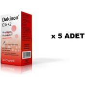 Resim Dekinon Biowell D3 K2 1000 Iu Damla 5 Adet 