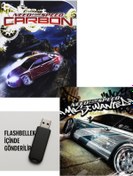 Resim Tigdes NFS Carbon + Most Wanted 2 PC Oyunu | 2’li Kuruluma Hazır Flash Bellek | Windows Uyumlu Yarış 