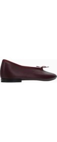 Resim Repetto Lilouh Ballerina Flats, Nappa Deri, Oval Burun, Zarif Fransız Tasarımı 