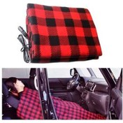 Resim Wondernest 12v Araba Kışlık Elektrikli Isıtma Battaniyesi Standart Tip Kırmızı 