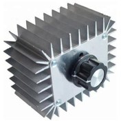Resim 5000W Tristorlü Işık Hız Sıcaklık Ayarlı Gerilim Regülatörü 