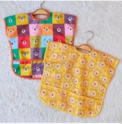 Resim Candar Sıvı Geçirmez Kolsuz 6-24 Ay 2'li Aktivite Ve Mama Önlüğü Colour-bear Standart 