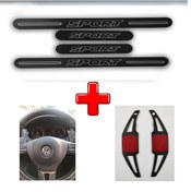 Resim Honda Civic Fb7 Sport Carbon Kapı Eşiği + F1 Kulakçık (551155126) 