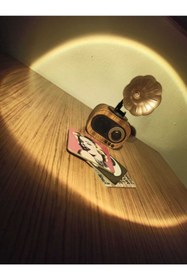 Resim Voground B5 Nostarjik Gramafon Spiker Radyo 