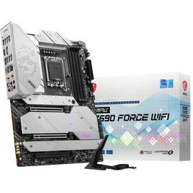 Resim MSI MPG Z690 FORCE WIFI Intel Z690 6666 MHz (OC) DDR5 Soket 1700 ATX Anakart 