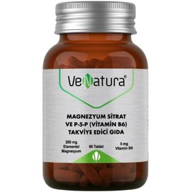 Resim Venatura Magnezyum Sitrat ve P-5-P 60 Tablet 