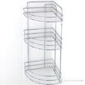 Resim Cleanmix Banyo Köşe Raf Üçlü 