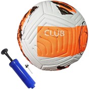 Resim keufman Lisanslı 4 Astar El Dikişli 410 Gram Soft Futbol Topu No:5 Mat Deri Her Türlü Sahalara Uygun + Pompa 