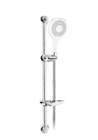 Resim Psa Seyhan Sürgülü Duş Seti Ps1663 Beyaz - Krom 