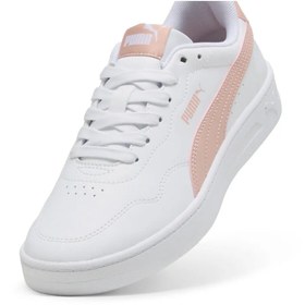 Resim Puma Court Lally Kadın Beyaz Sneaker / Spor Ayakkabı - 400367 04 