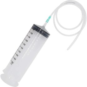 Resim Mingjin Shop 1 500ML ve 100CM Tüp Stili 500ML Büyük Şırınga ile Boru Hortumları Evcil Hayvan Besleme Araçları Dağıtım Lavman Tesisi Dolum Sıvı Reçine Kek Dekorasyon (Yurt Dışından) 