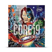 Resim Intel i9 10850K 3.60GHz 20M FCLGA1200 CPU İşlemci Box Avengers Tasarımlı Fansız 