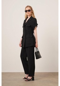 Resim Ftz Women Kadın Crep Pantolonlu Takım Siyah 31173 Siyah 